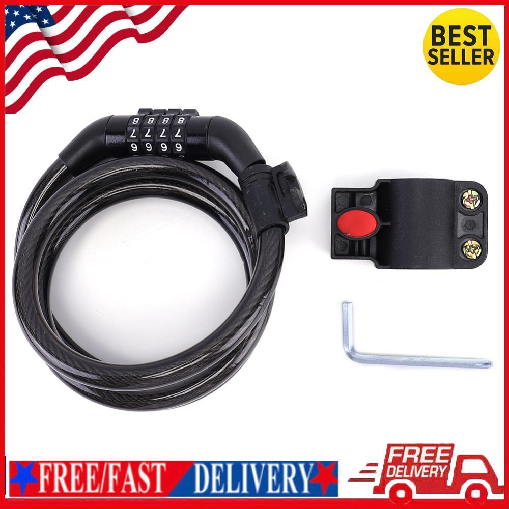 Password Locks Cycling Accessories Electric Scooter Lock for Mountain Road Bike-image