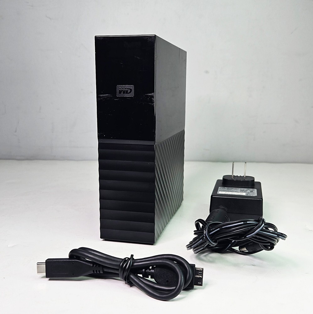 WD My Book 8TB External Hard Drive USB 3.0 WDBBBGB0080HBK-NA