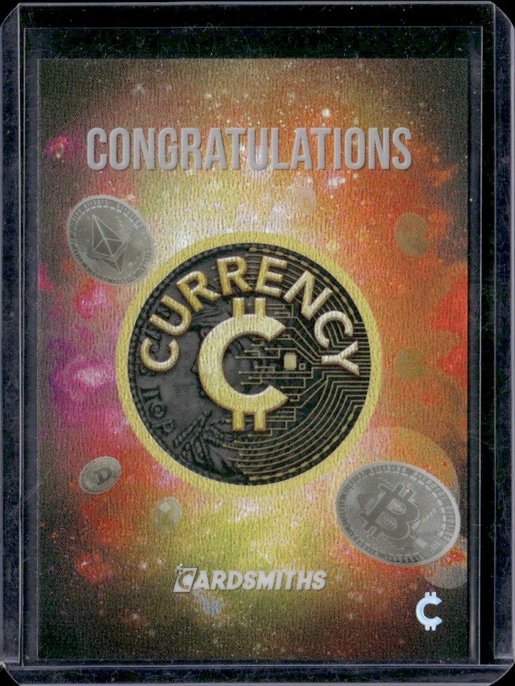 Cardsmiths Currency Summer Set Unscratched CRYPTOCURRENCY REDEMPTION CARD-image