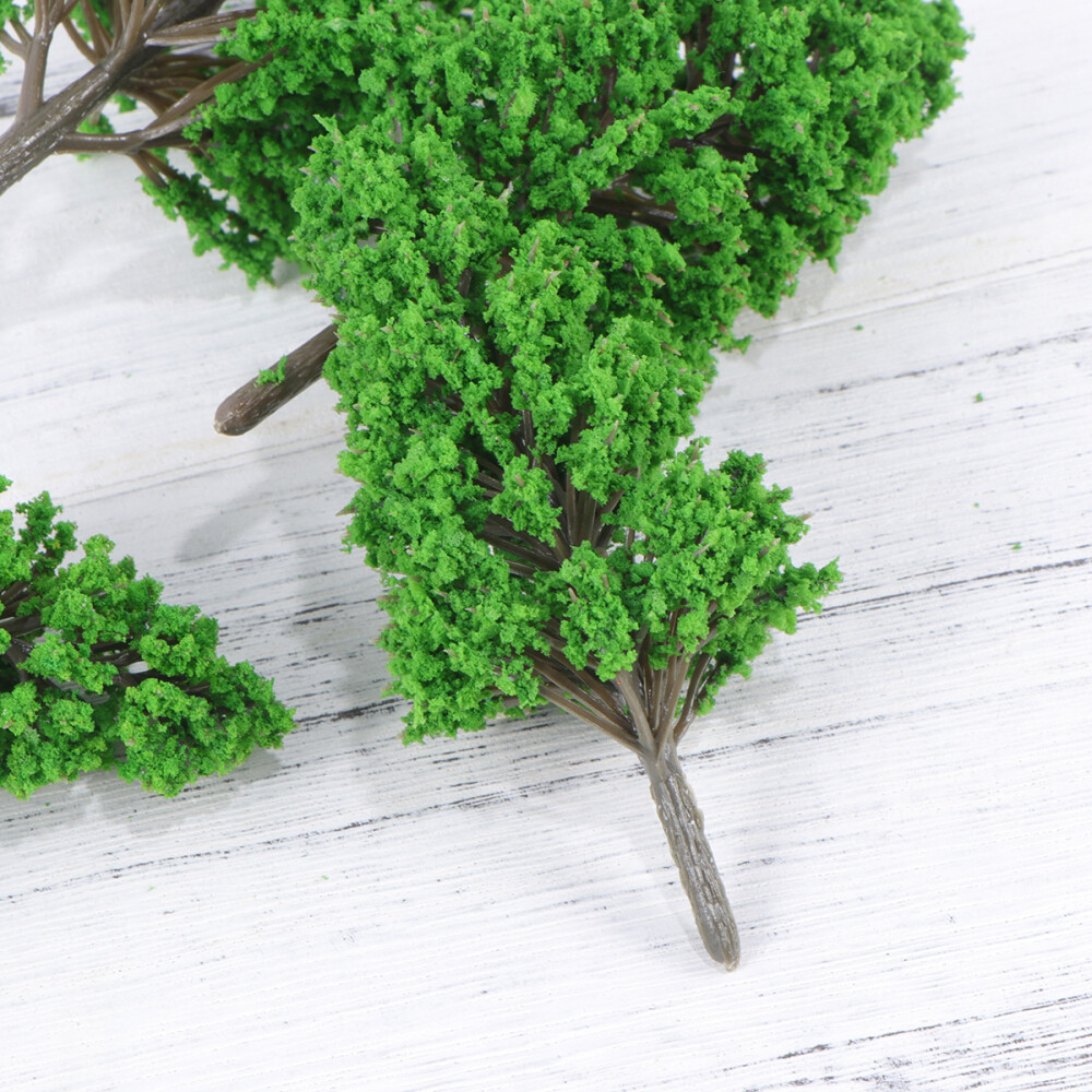 7 Pcs Landscape Model Trees Miniature Model Tree Model Train Trees
