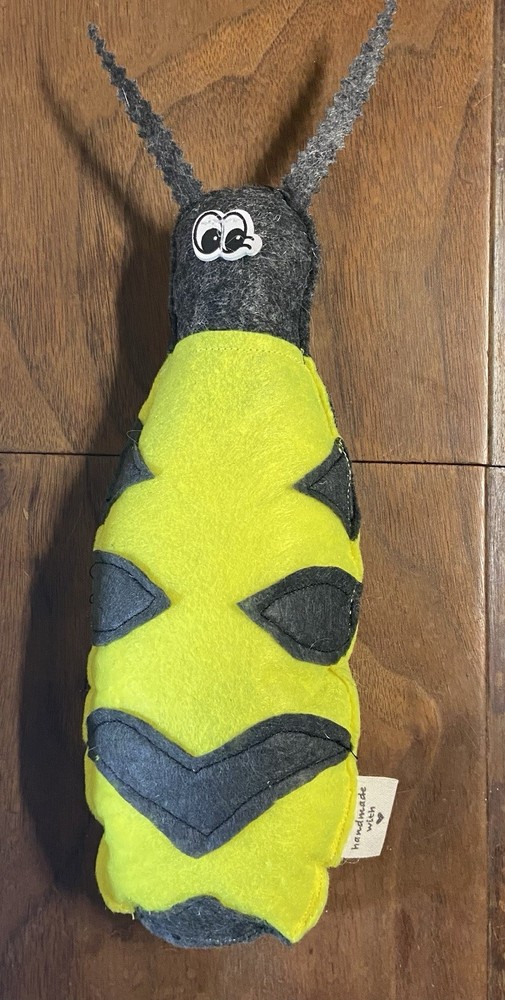 Organic Bumblebee Catnip Toy Handmade for Cats & Kittens