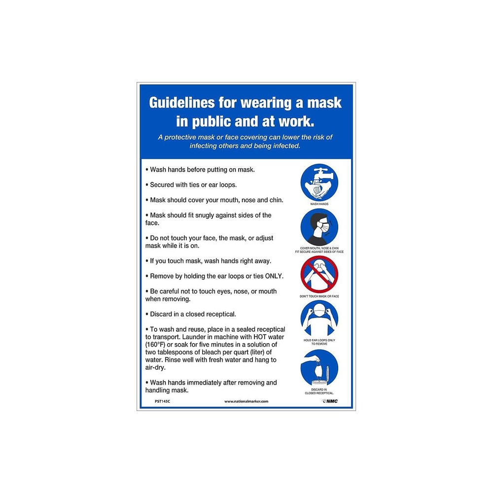 National Marker Vinyl Poster 