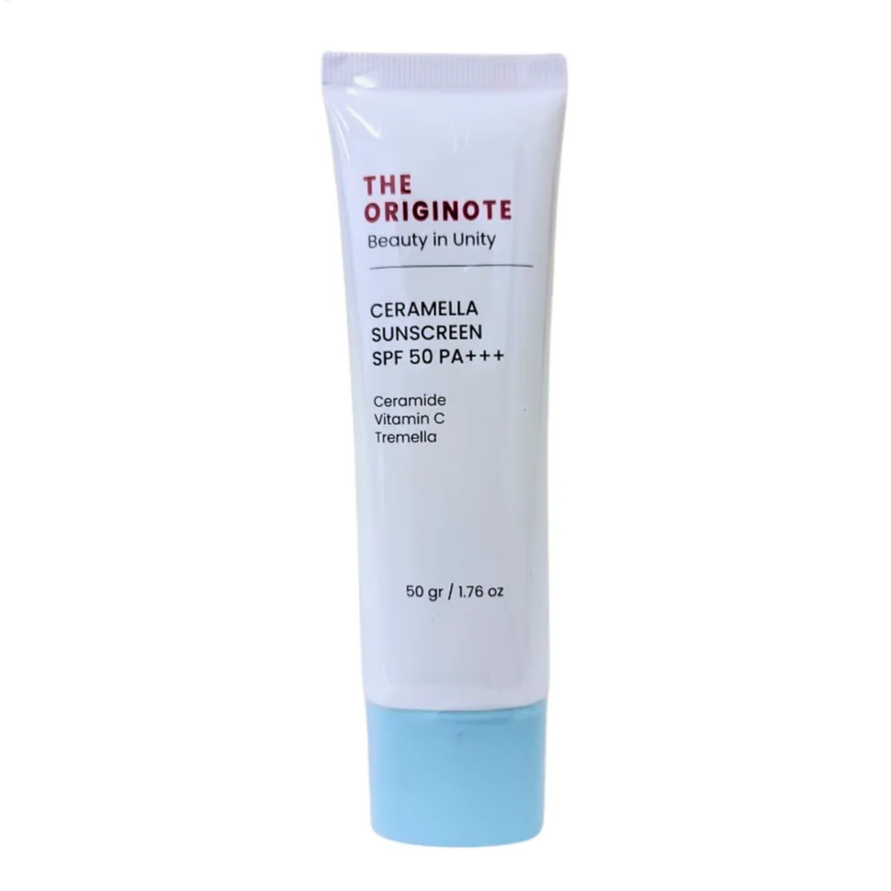 Originote Ceramella SPF50 PA+++ Sunscreen 50g with 3D Ceramide & Vitamin C