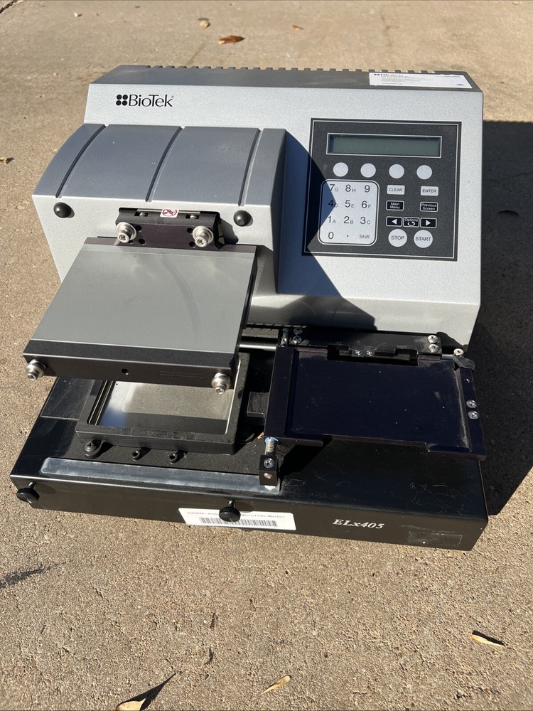 Biotek ELx405RS Automated MicroPlate Well Block Washer Tabletop 96384 WellWasher-image