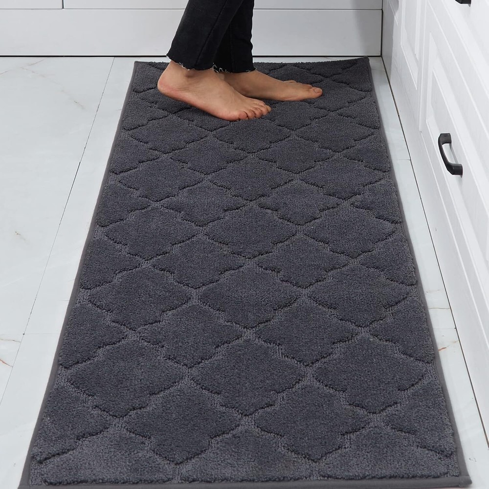 COSY HOMEER Soft Kitchen Floor Mats for in Front of Sink Super Absorbent Kitc...