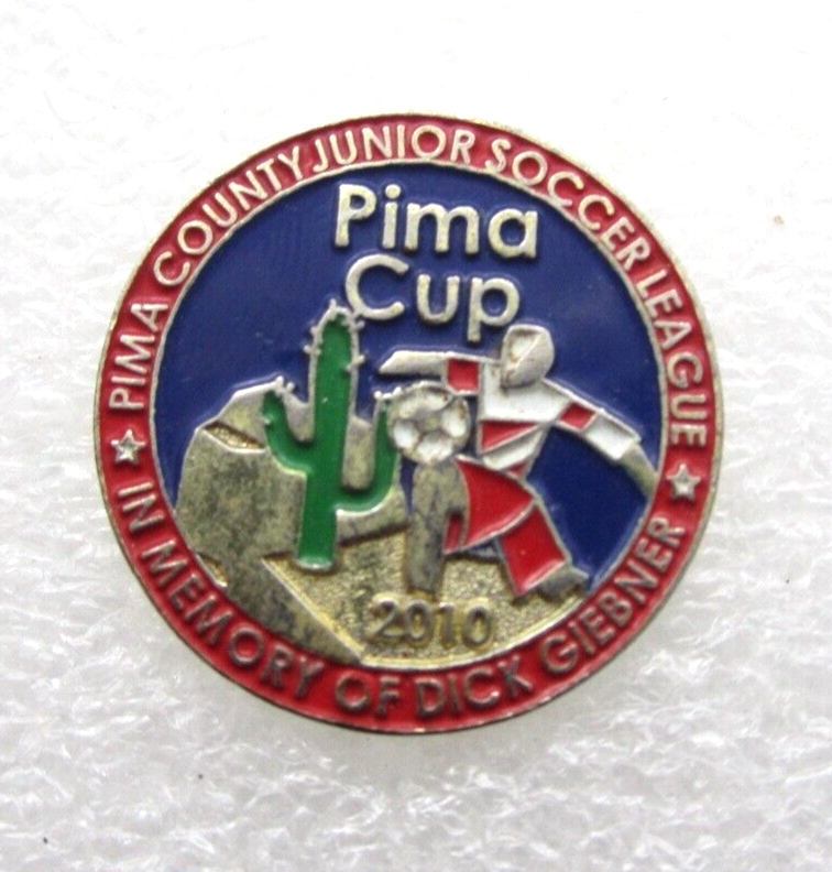 2010 Pima Cup Pima Country Junior Soccer League Lapel Pin (C967)