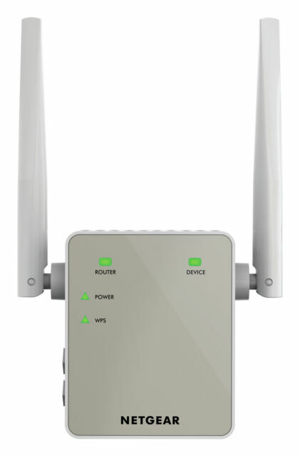 NETGEAR EX6120100NAS Wi-Fi Range Extender And Repeater AC1200 Dual Band