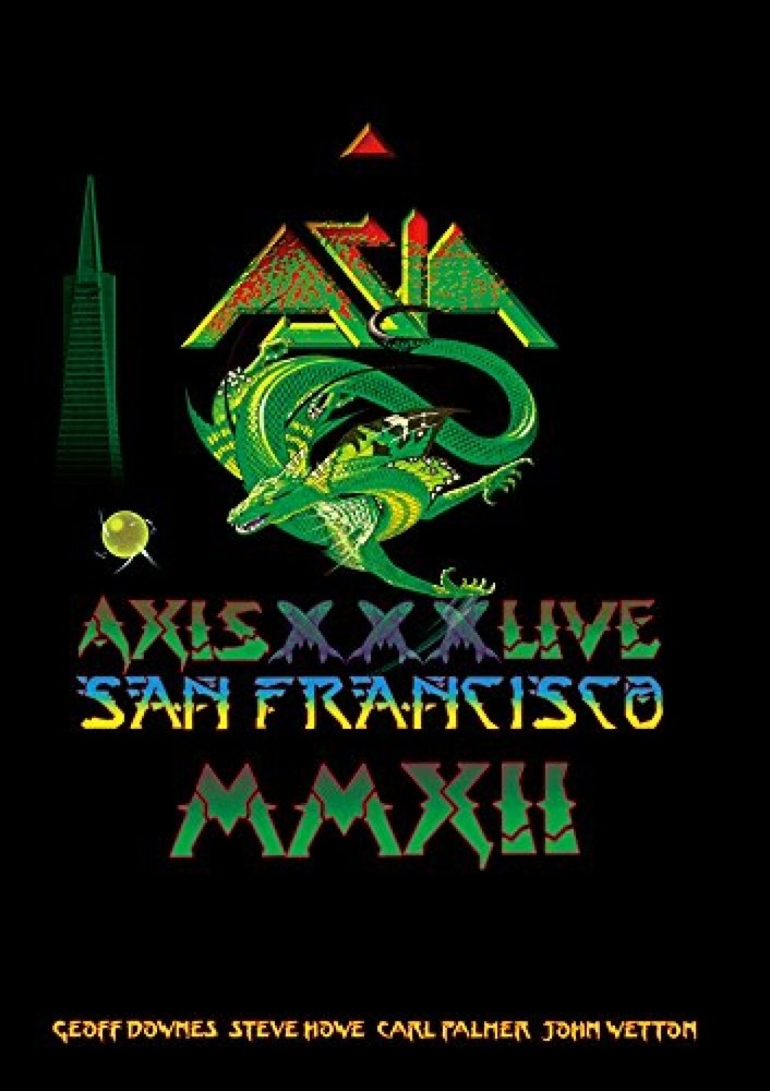 ASIA Axis XXX Live San Francisco from Concert in Japan in 2012 Regular Edition