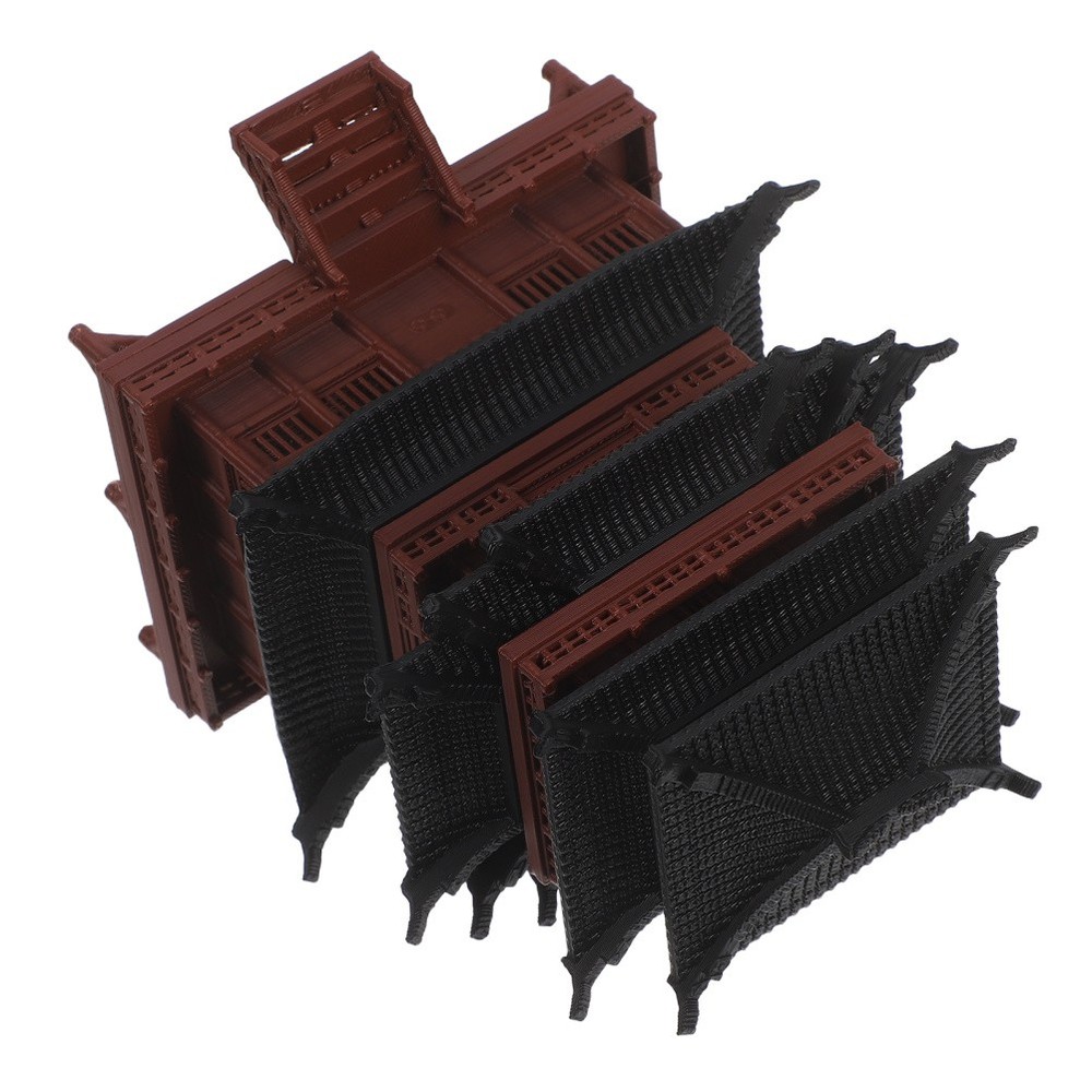 Chinese Building Model Miniature Landscape Ornament Ancient Pavilion