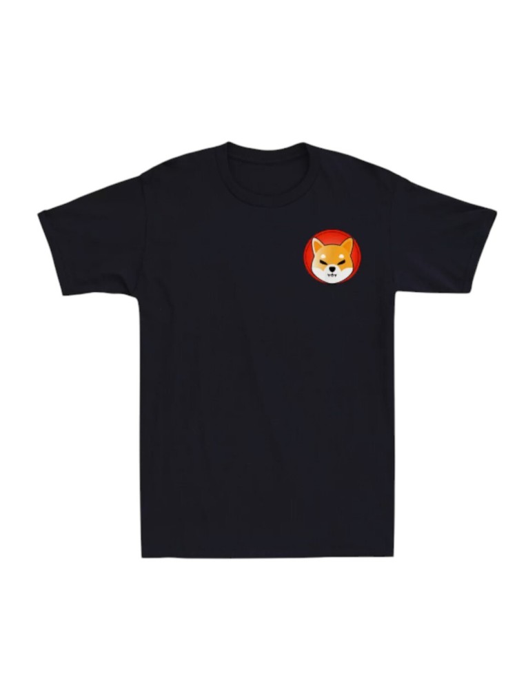 Shiba Inu Mens T-shirt Crypto Cryptocurrency Dog Hodl Hold Funny Joke Meme Coin-image