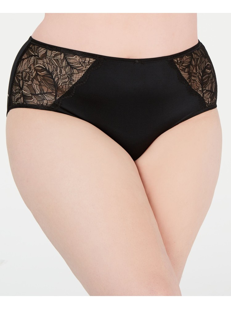 INC Intimates Black Thong Underwear Plus 2X