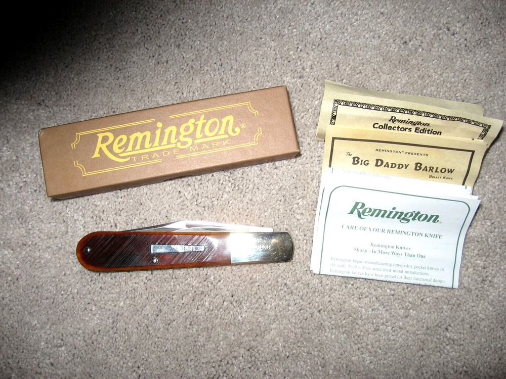 2009 REMINGTON UMC LIMITED EDITION RB-1242 BIG DADDY BARLOW BULLET KNIFE (NIB)