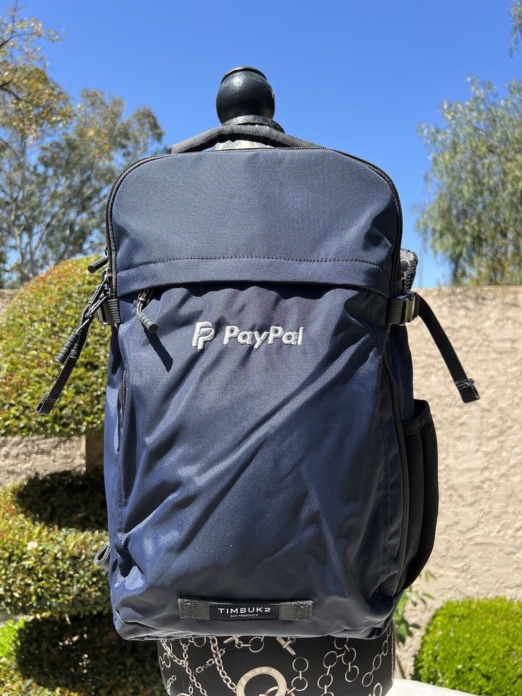 TIMBUK2 The Division Pack Backpack in Nautical Navy Blue with Padded Laptop Compartment and PayPal Option-image