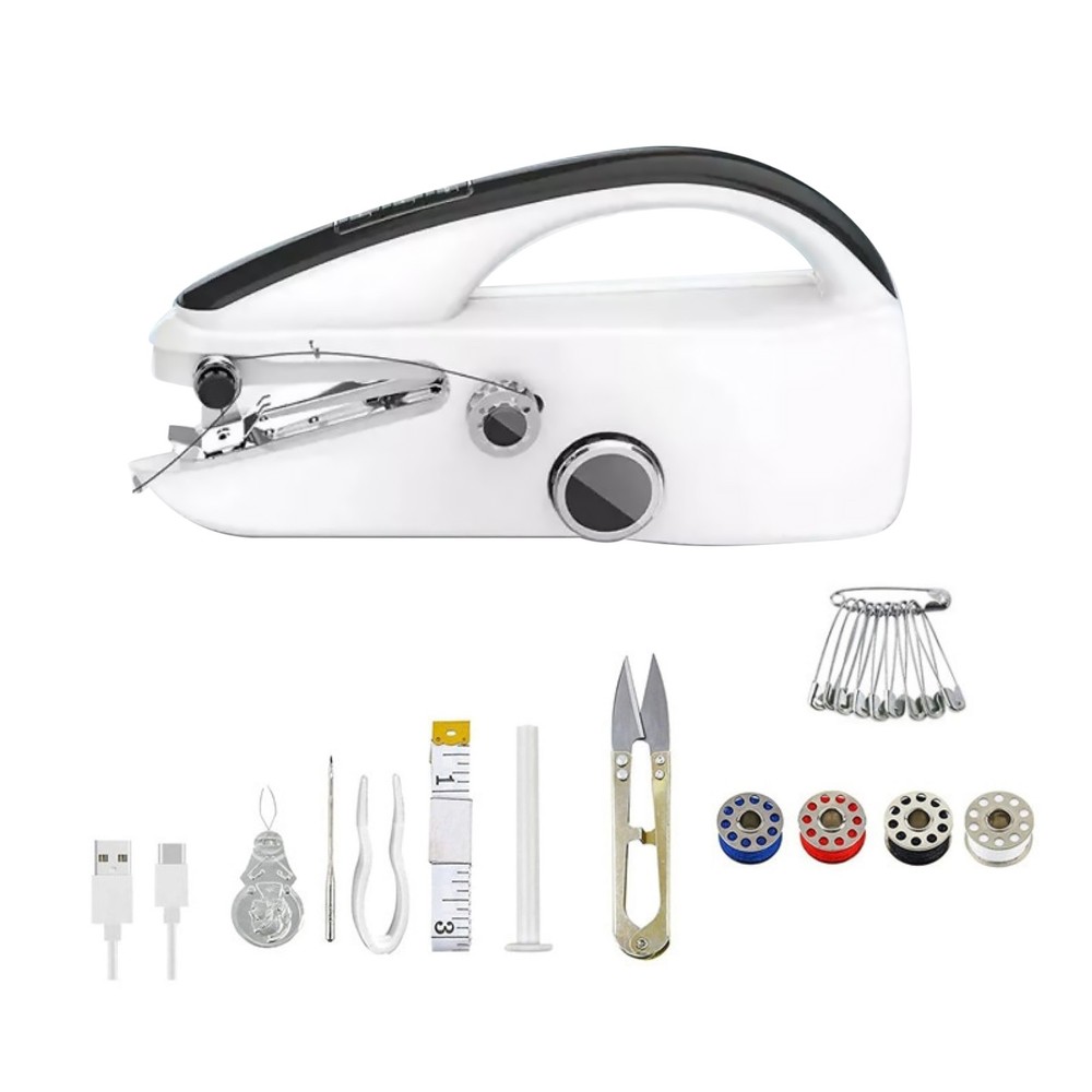 Compact Sewing Machine Set with Full Accessory Kit for Easy Beginners