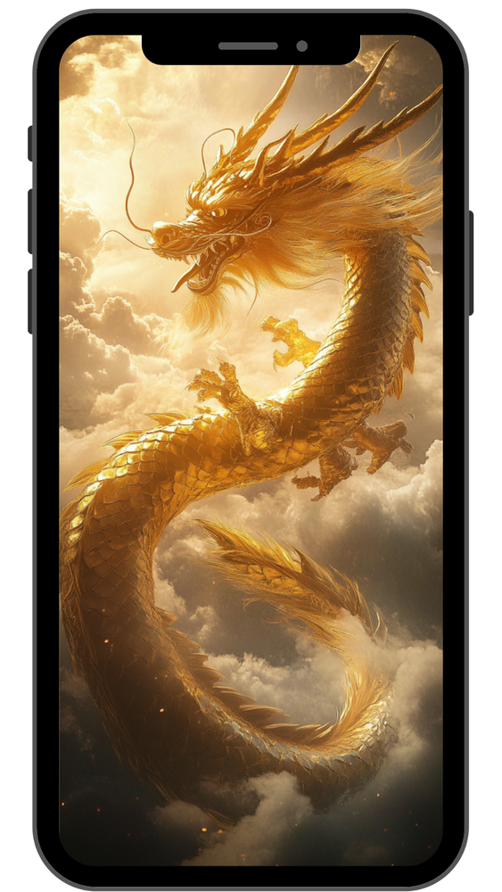 Boost Fortune with Digital Image Smartphone Wallpaper-image