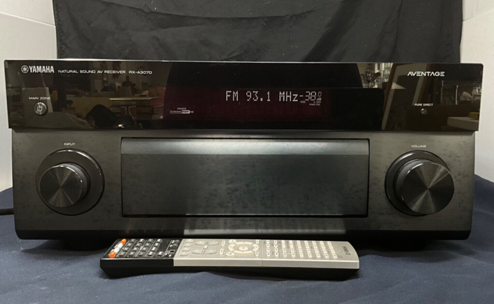 Yamaha Aventage RX-A3070 9.2-channel Dolby Atmos and DTS:X Bluetooth Receiver