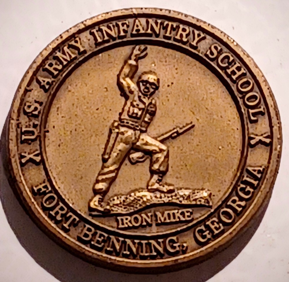 Fort Benning Infantry School Challenge Coin