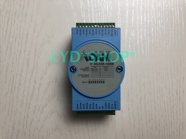 ADVANTECH ADAM-4068 8-way Relay Output Module Pre-owned Data Acquisition Modules