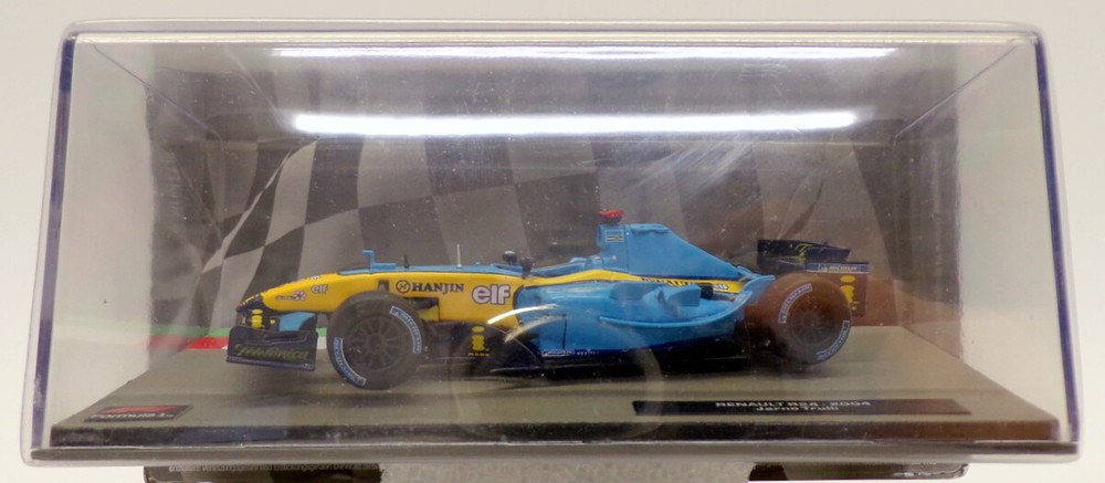 Altaya 1/43 Scale Renault R24 F1 2004 Jarno Trulli #7 Model Car
