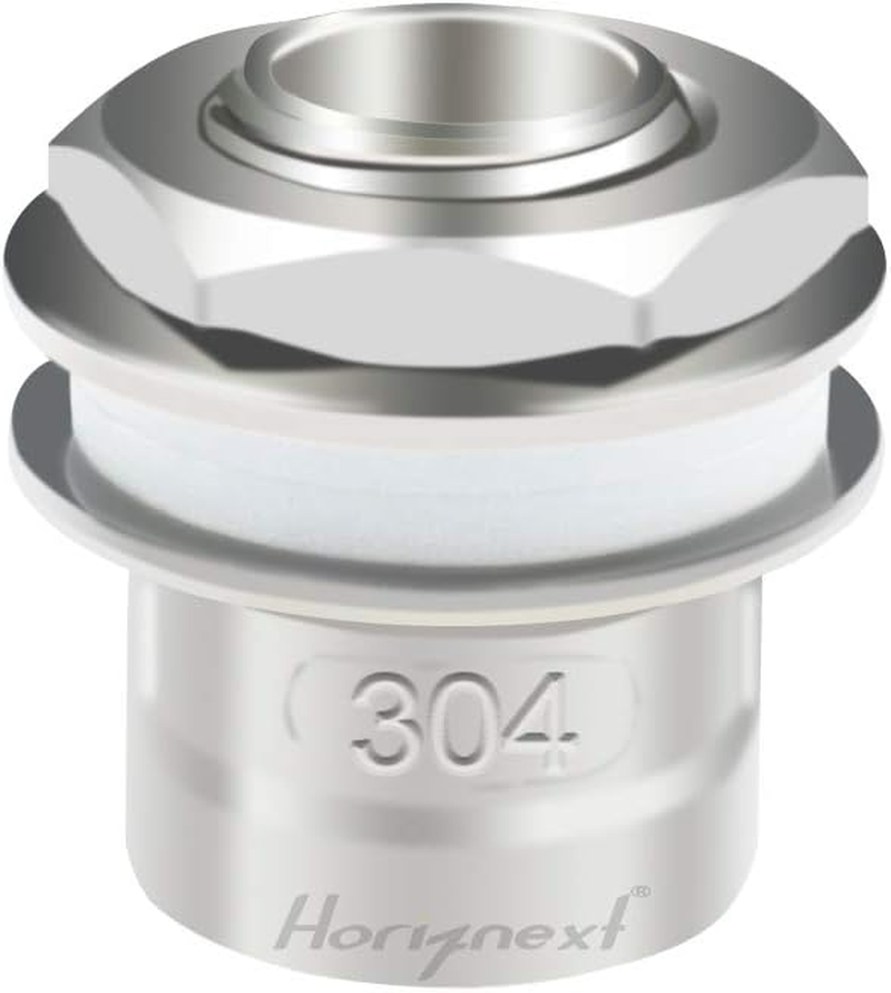 Stainless Steel 1/2 NPT Weldless Bulkhead Fitting for Homebrew Beer Wine Kettles