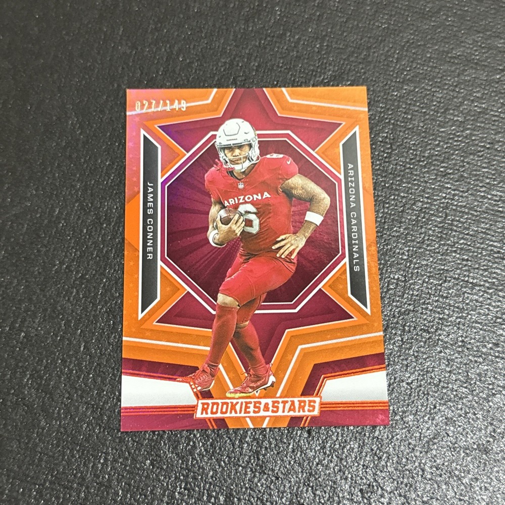 2023 James Connor /149 Panini Rookies & Stars Orange Holo #1