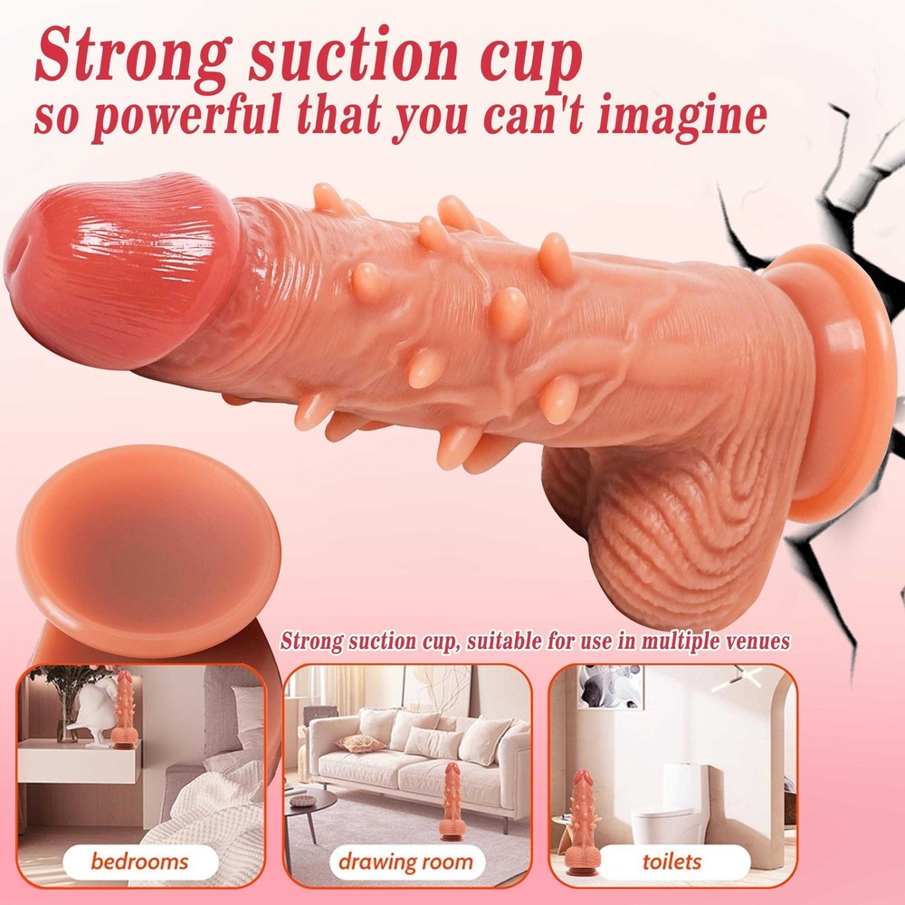 Telescopic Thrusting Dildo Vibrator for G Spot Stimulation Women Sex Toy