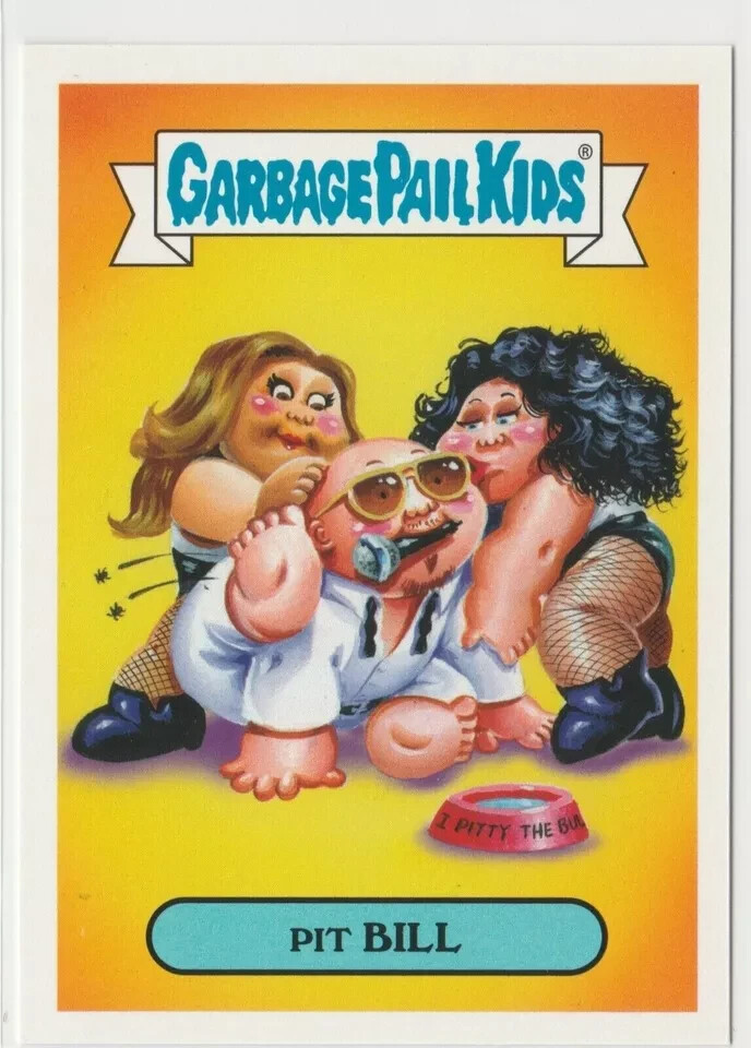 Pit Bull #5a Garbage Pail Kids GPK 2017 Battle of the Bands Series Card
