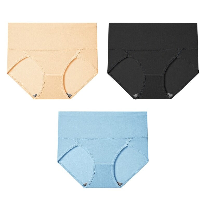 High Waist Tummy Control Shaping Panties for Women Full Coverage Briefs