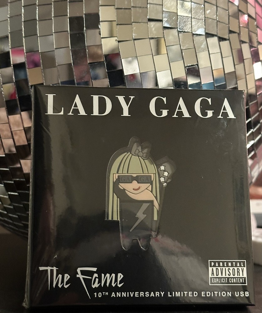 Lady Gaga: The Fame 10th Anniv Ltd Ed USB Album+Bonus Tracks+Videos+Booklet+EPK