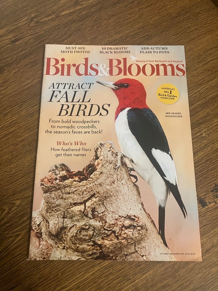 Back Issue of Birds & Blooms Magazine - Oct/Nov 2020