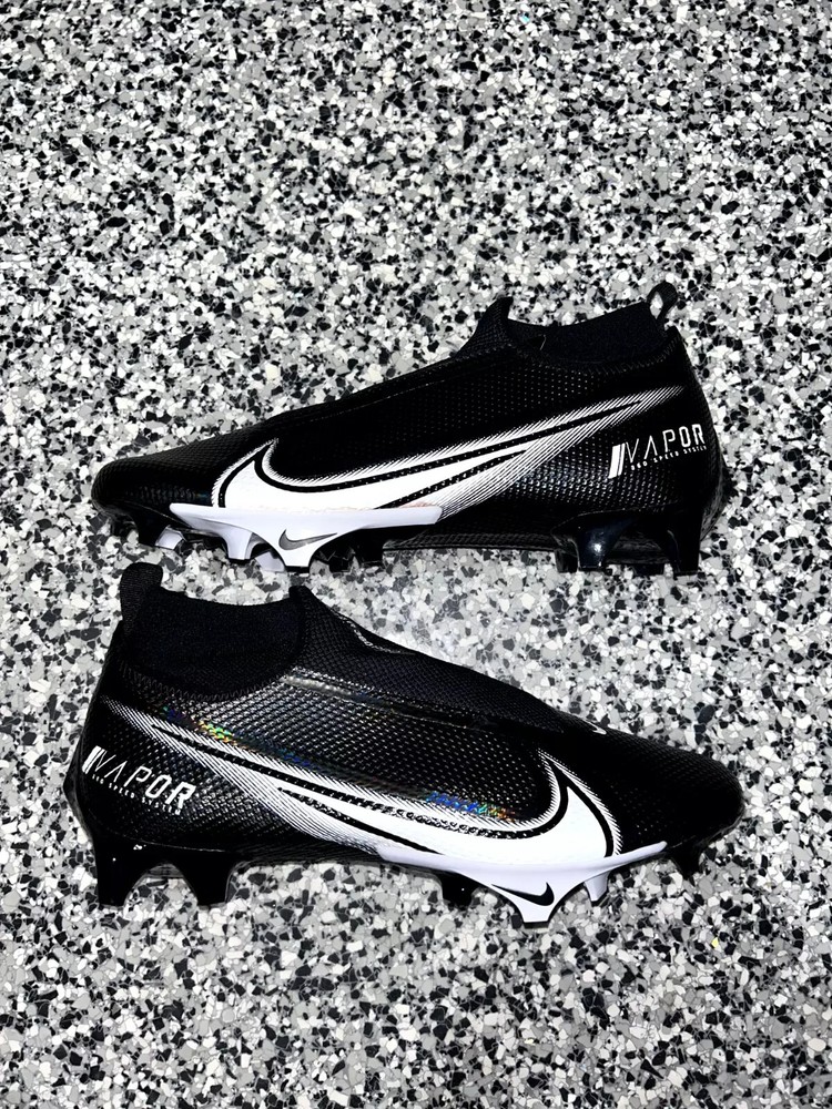 Nike Vapor Edge Pro 360 Wide Black Football Cleats CV6348-001 Size 11-13