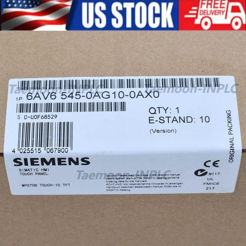 1pc Siemens Touch Panel 6AV6 545-0AG10-0AX0 6AV6545-0AG10-0AX0