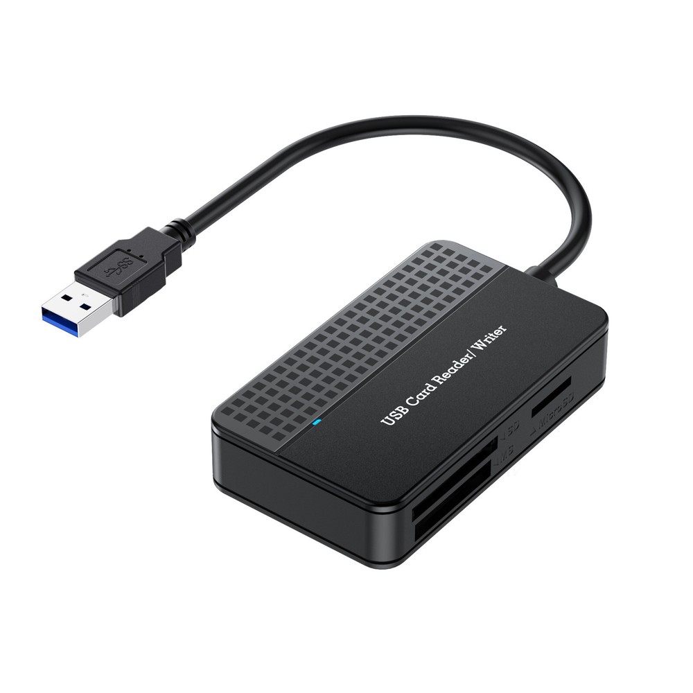 New USB 3.0 4 in 1 Card Hub Adapter Multi Slot SD/SDHC/SDXC Memory Card Reader