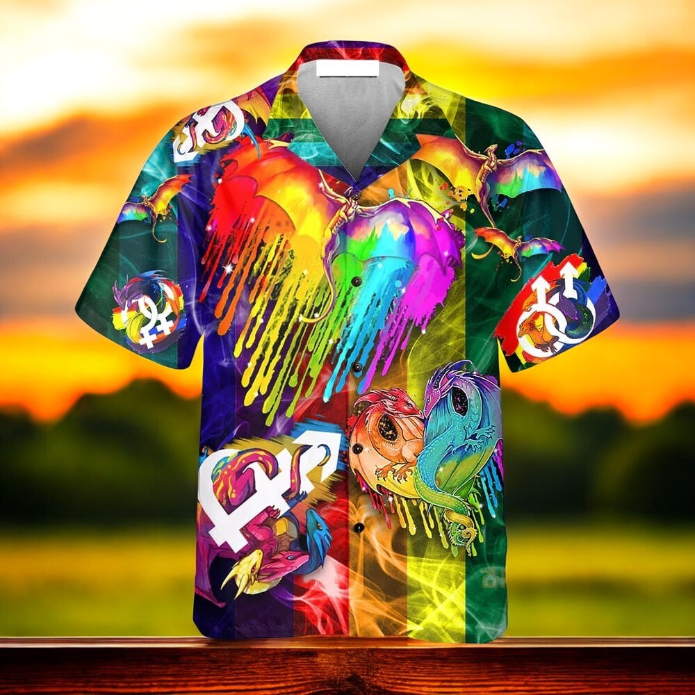 Love Wins Pride Colorful Month Hawaiian Shirt