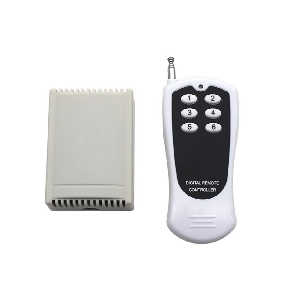 6CH Channel Relay RF Wireless Remote Control Switch Transmitter Receiver Kits