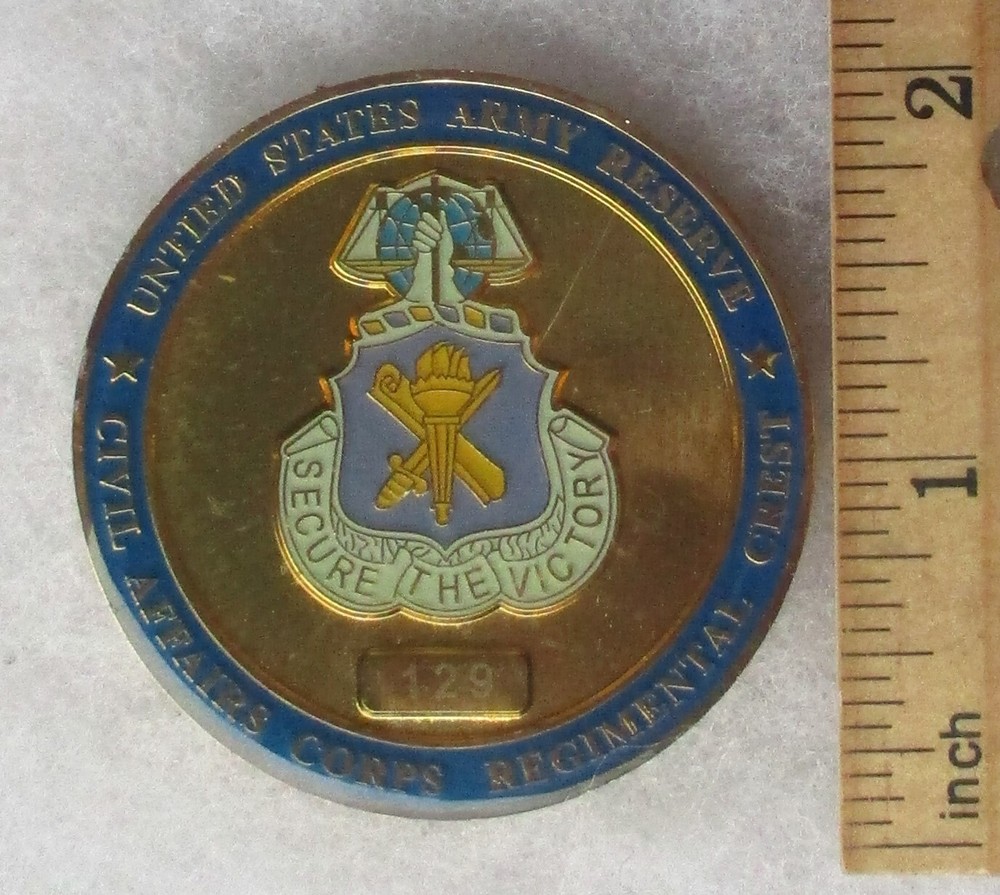 US Army 425th Civil Affairs Battalion Challenge Coin Collectible Military