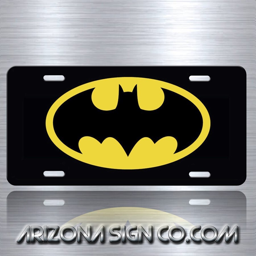 Batman Gotham City Novelty Aluminum License Plate Tag New