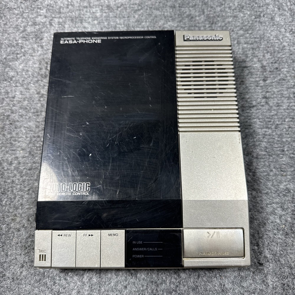 Panasonic KX-T1423 Dual Tape Answering Machine Easa-Phone Auto-Logic Parts