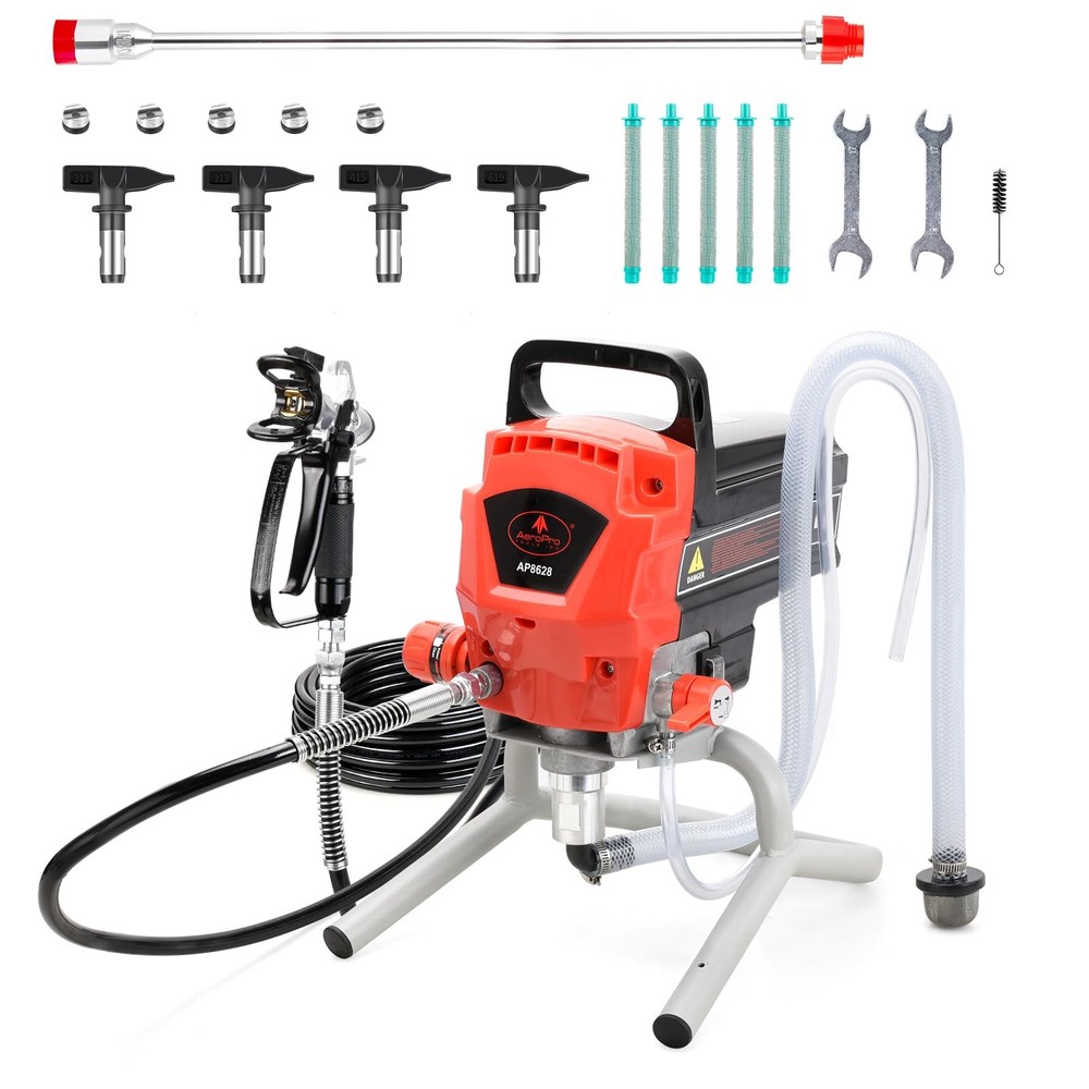 AEROPRO 950W Airless Paint Sprayer 0.52GPM 3300PSI High Efficiency