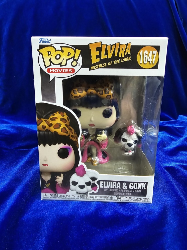 Funko Pop! Vinyl: Elvira & Gonk #1647 W Protector