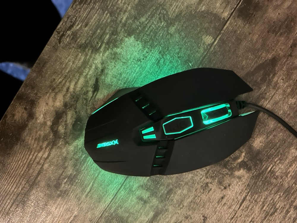 Premiertek GM-702 7-Button RGB LED Backlit USB Gaming Mouse with Ergonomic Design for Precision Control