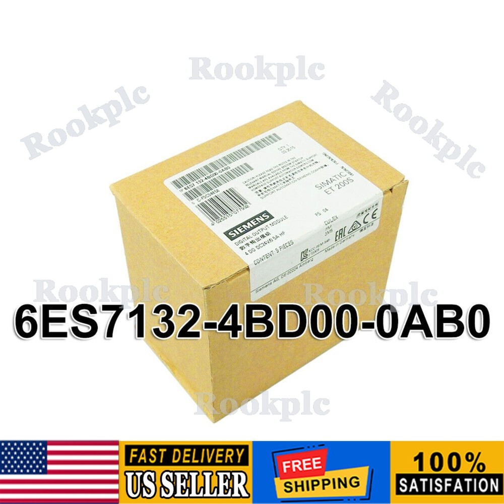 New Siemens 6ES7132-4BD00-0AB0 SIMATIC DP5 electronic module 6ES7 132-4BD00-0AB0