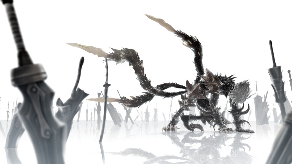 Anime hackgu haseo boys digital art simple Playmat Gaming Mat Desk