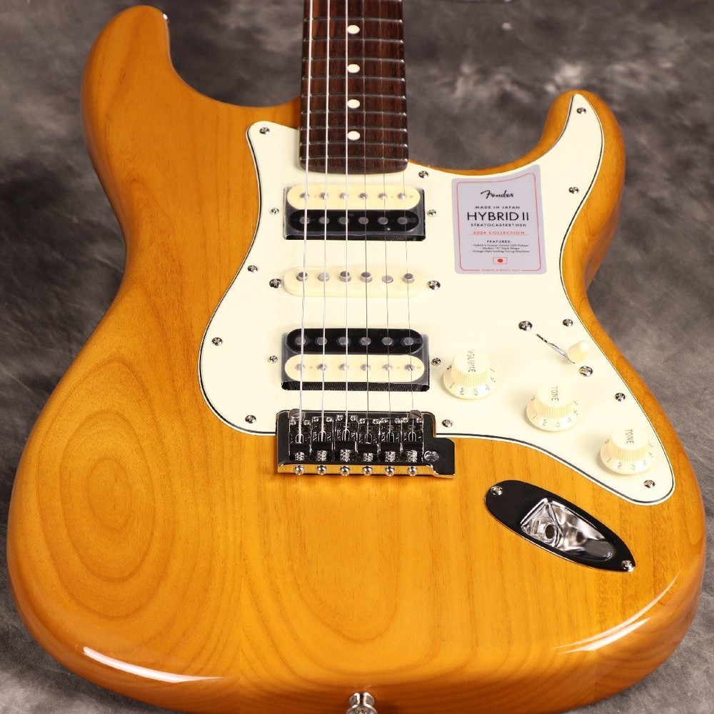 Fender 2024 Collection Made in Japan Hybrid II Stratocaster HSH Rosewood FB Vi