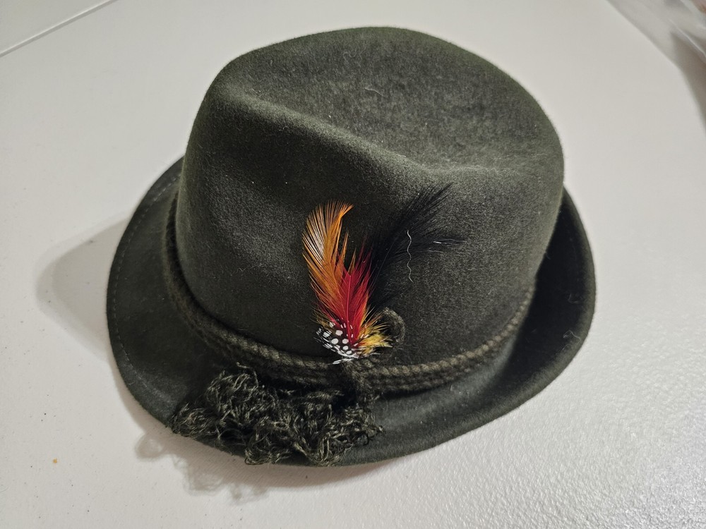 Alpine Wool Felt Fedora Hat by Jaxon Hats for Men