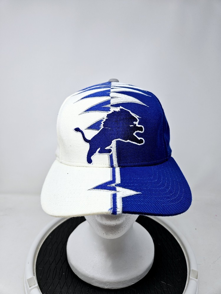 RARE Vintage Detroit Lions Starter Shockwave NFL Football Hat Twill Pro Line