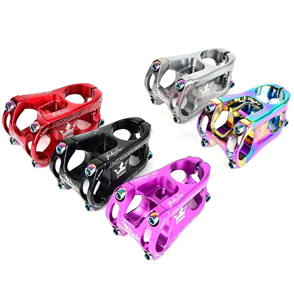 Cross-border novo KRSEC ultra-leve CNC haste curta AM mountain bike 31.8 * 50MM-image