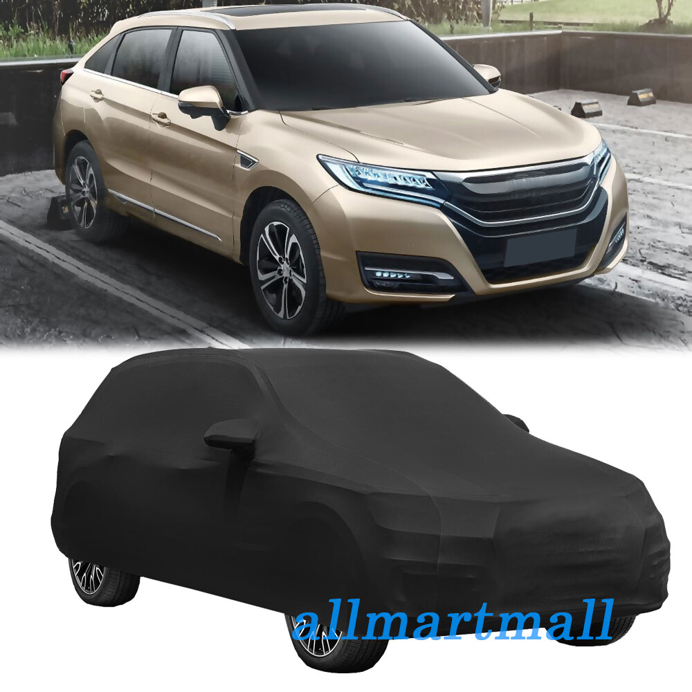 SUV Satin Soft Stretch Indoor Car Cover Scratch Dustproof Protect for Honda UR-V