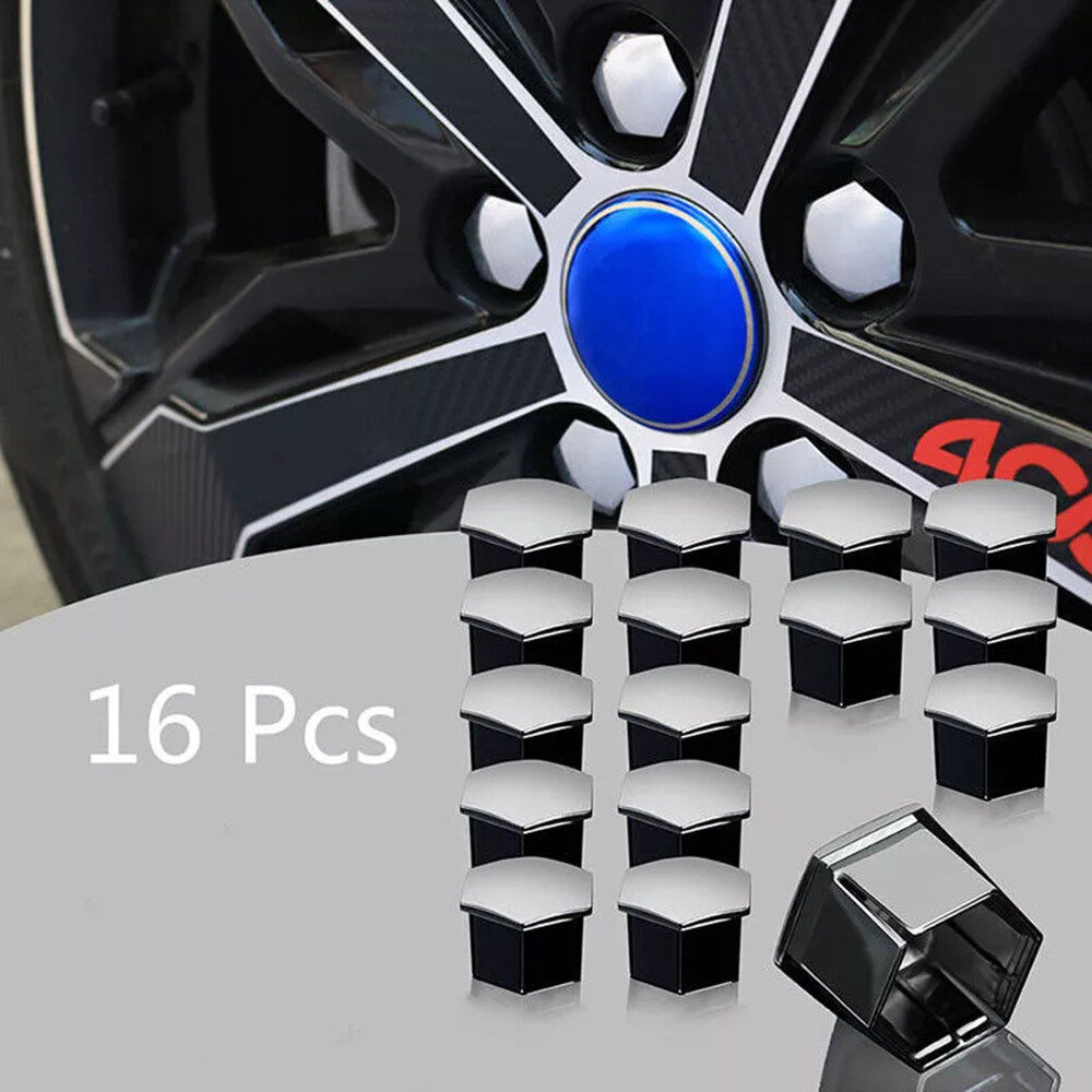 16 Peugeot Wheel Nut Bolt Plastic Covers for 307 308 407 408 2008