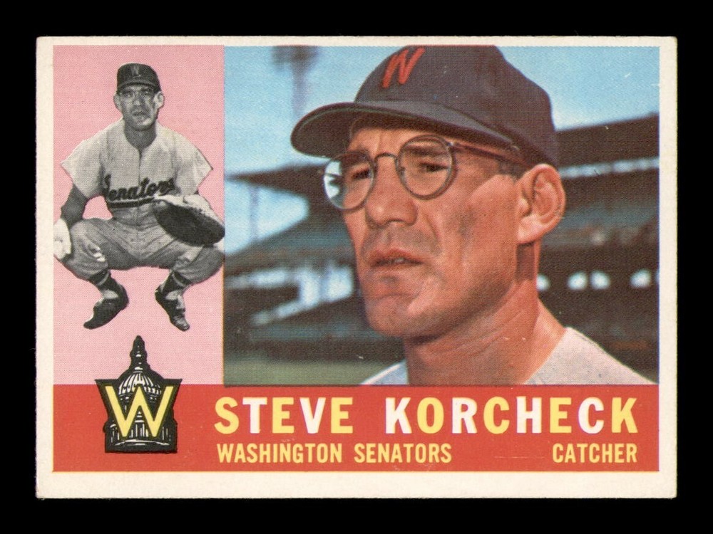 1960 Topps #56 Steve Korcheck EX Baseball Card OBGcards
